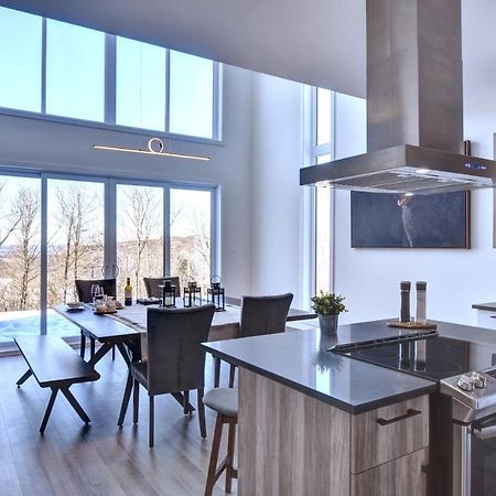 Chalet Serenity - Mont Tremblant Ski - Spa Sauna Wifi Tv Privet Chic Modern House Villa La Conception Eksteriør billede
