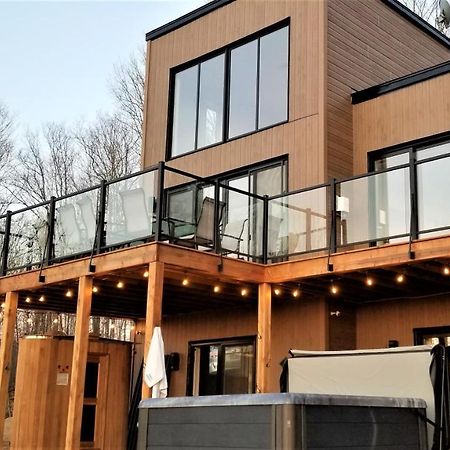 Chalet Serenity - Mont Tremblant Ski - Spa Sauna Wifi Tv Privet Chic Modern House Villa La Conception Eksteriør billede