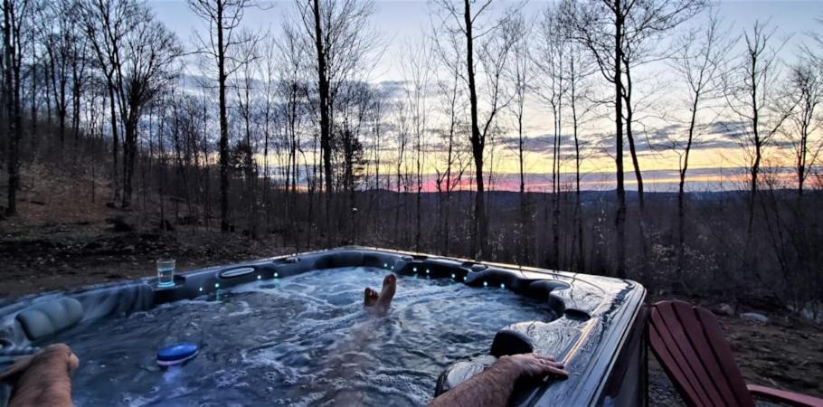 Chalet Serenity - Mont Tremblant Ski - Spa Sauna Wifi Tv Privet Chic Modern House Villa La Conception Eksteriør billede