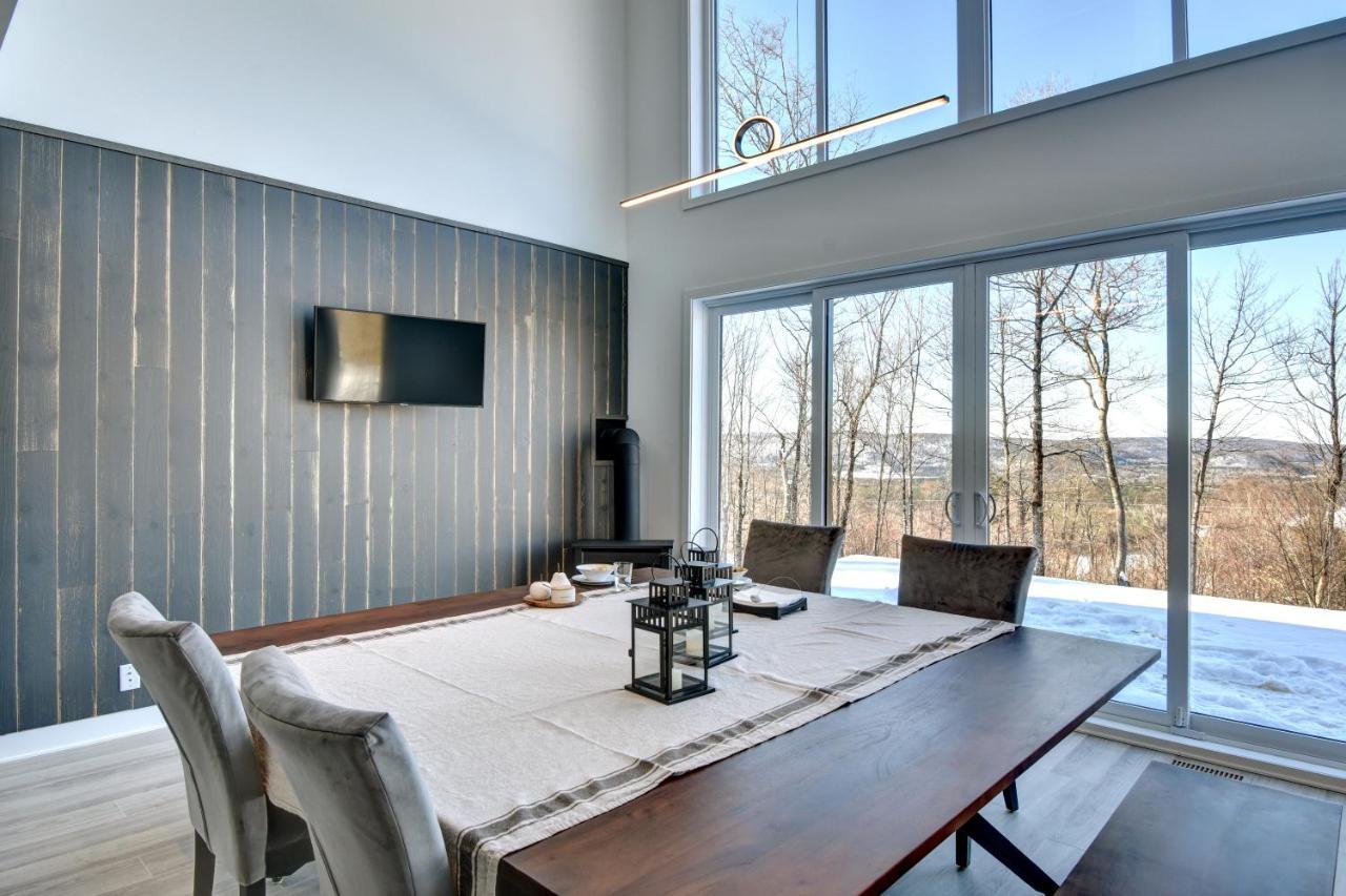 Chalet Serenity - Mont Tremblant Ski - Spa Sauna Wifi Tv Privet Chic Modern House Villa La Conception Eksteriør billede