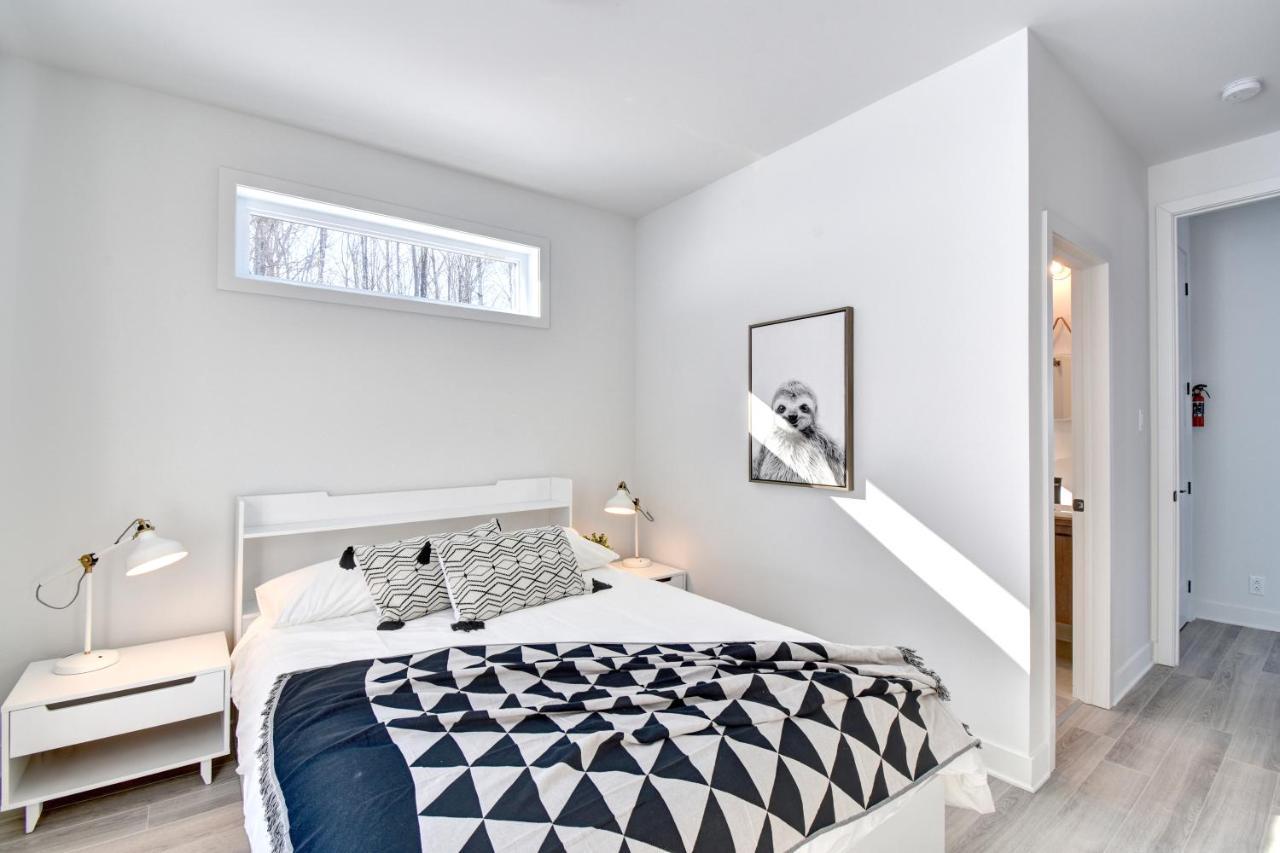 Chalet Serenity - Mont Tremblant Ski - Spa Sauna Wifi Tv Privet Chic Modern House Villa La Conception Eksteriør billede