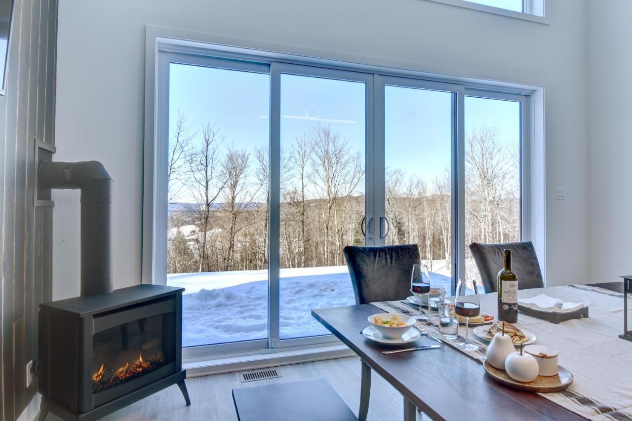 Chalet Serenity - Mont Tremblant Ski - Spa Sauna Wifi Tv Privet Chic Modern House Villa La Conception Eksteriør billede