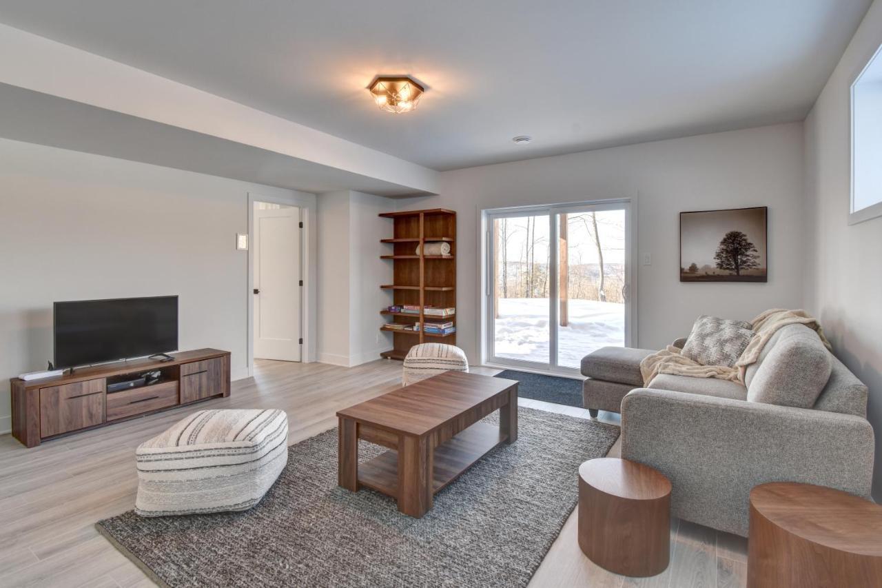 Chalet Serenity - Mont Tremblant Ski - Spa Sauna Wifi Tv Privet Chic Modern House Villa La Conception Eksteriør billede