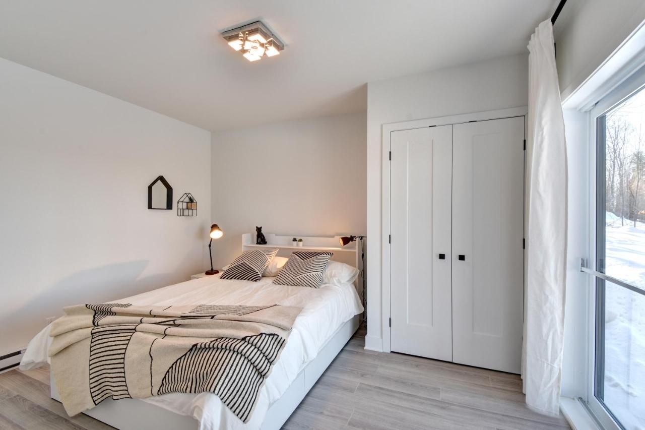 Chalet Serenity - Mont Tremblant Ski - Spa Sauna Wifi Tv Privet Chic Modern House Villa La Conception Eksteriør billede