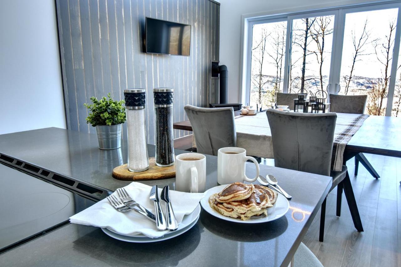 Chalet Serenity - Mont Tremblant Ski - Spa Sauna Wifi Tv Privet Chic Modern House Villa La Conception Eksteriør billede