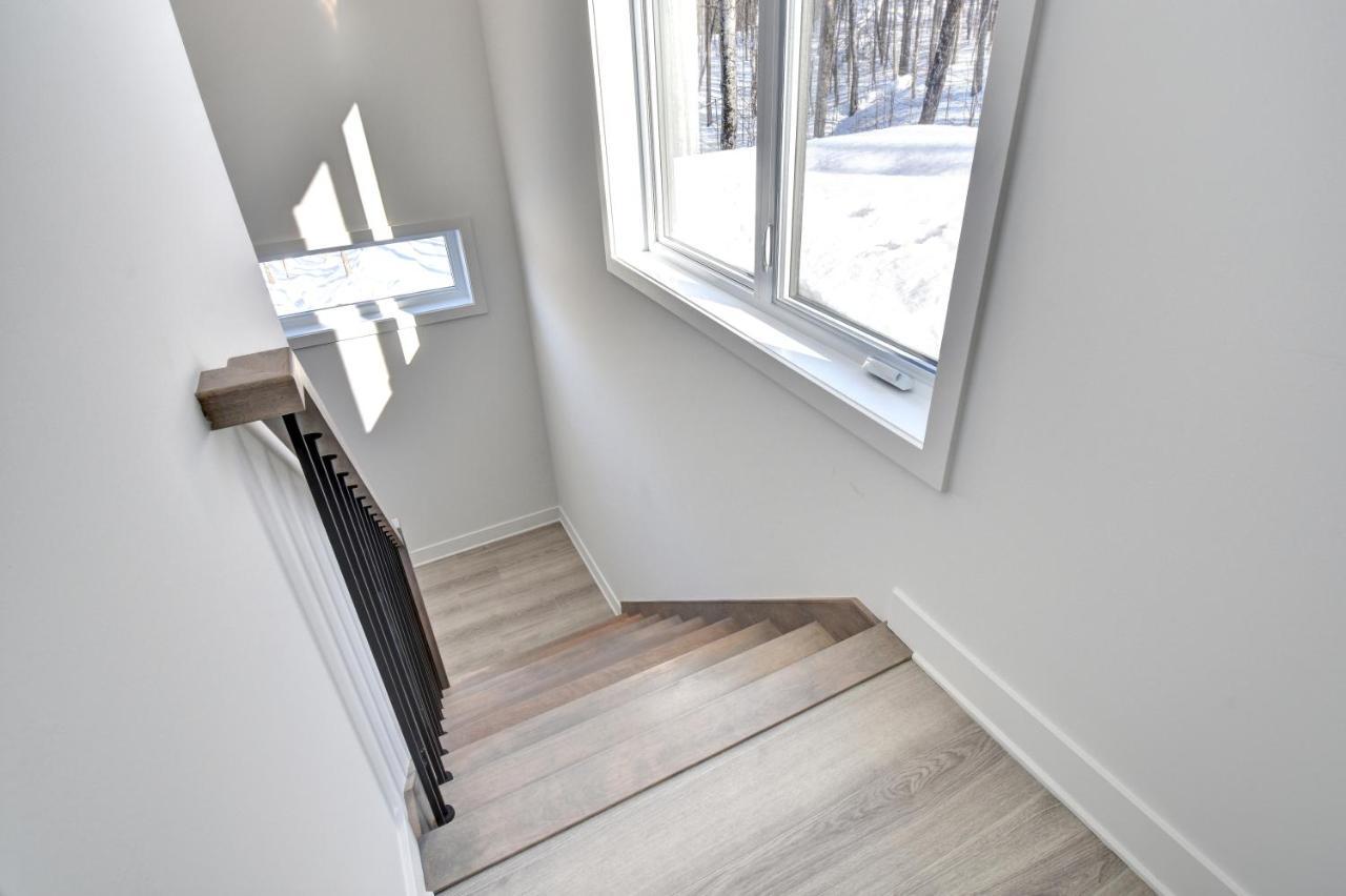Chalet Serenity - Mont Tremblant Ski - Spa Sauna Wifi Tv Privet Chic Modern House Villa La Conception Eksteriør billede