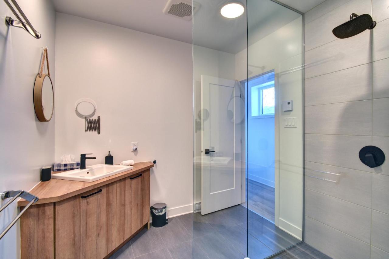 Chalet Serenity - Mont Tremblant Ski - Spa Sauna Wifi Tv Privet Chic Modern House Villa La Conception Eksteriør billede